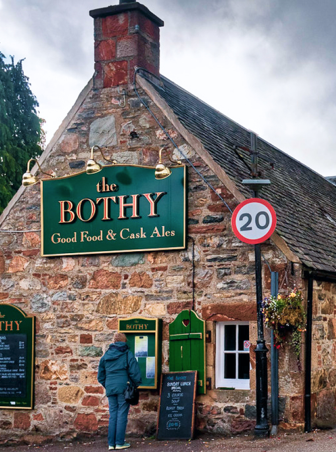 The Bothy restaurant, Loch Ness